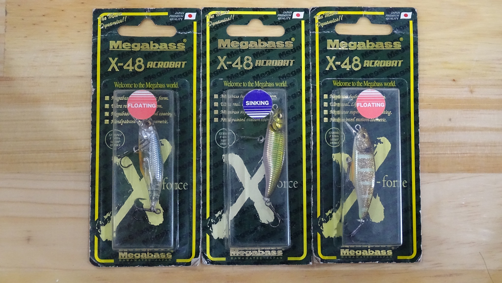 Mồi giả câu cá Megabass X-48 Acrobat