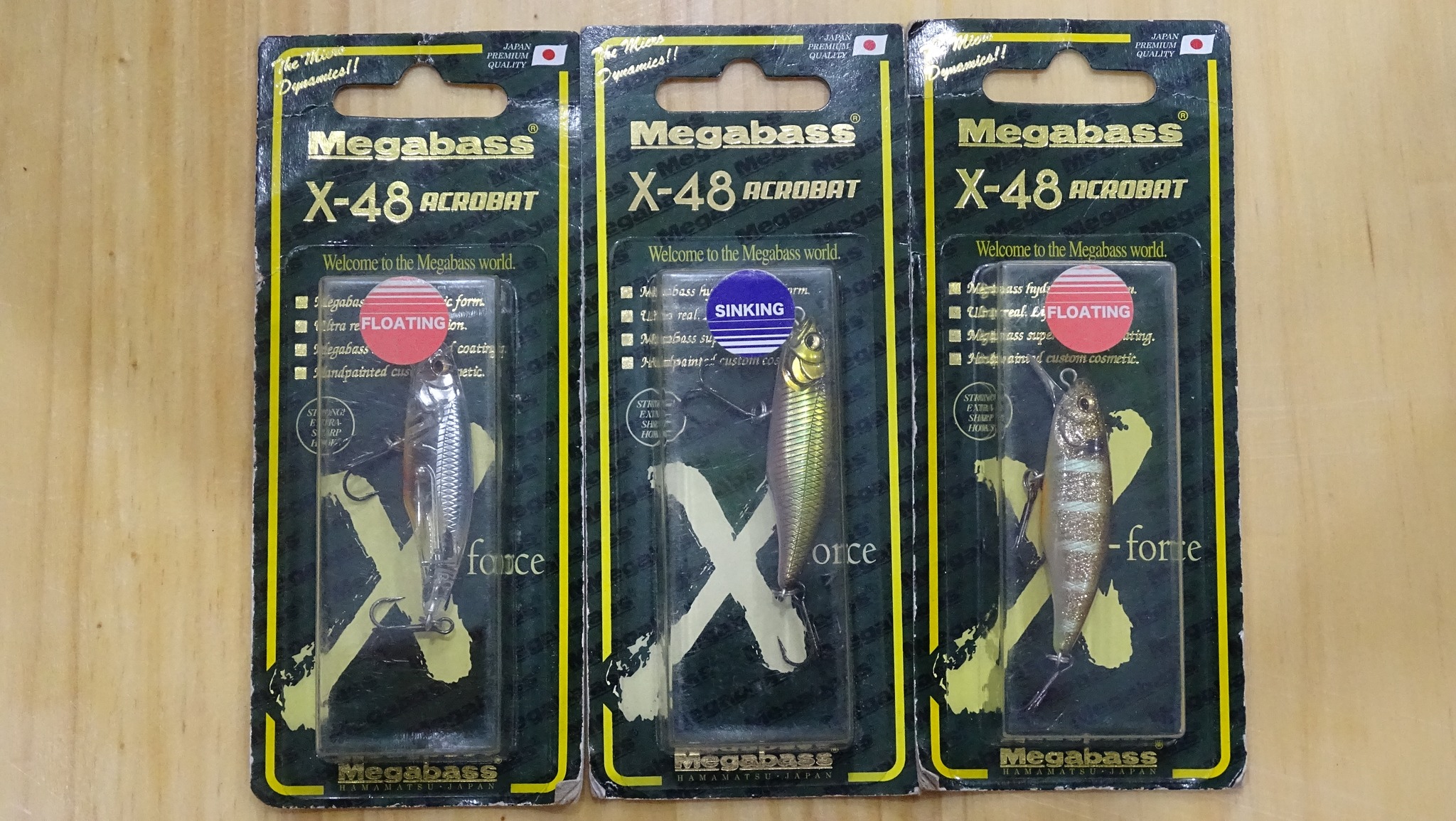 Mồi giả câu cá Megabass X-48 Acrobat