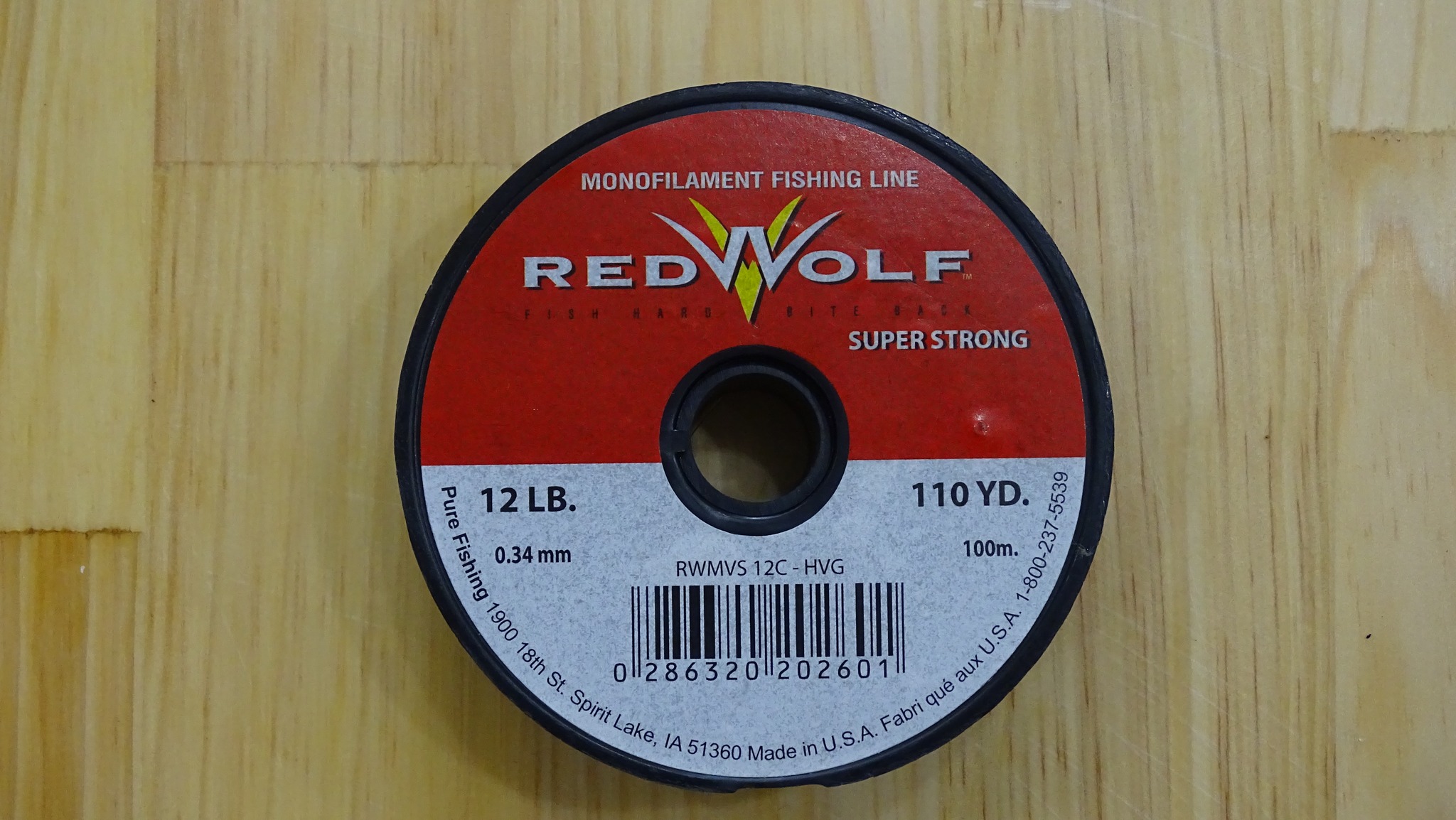 Dây cước câu cá Red Wolf