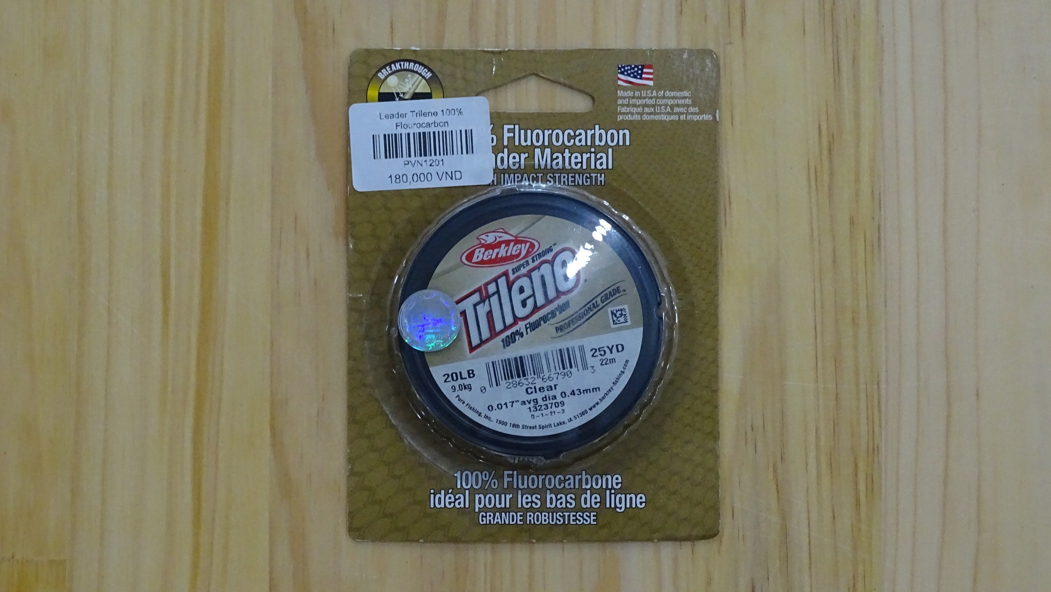 Dây Leader Berkley Trilene 100% Fluorocarbon