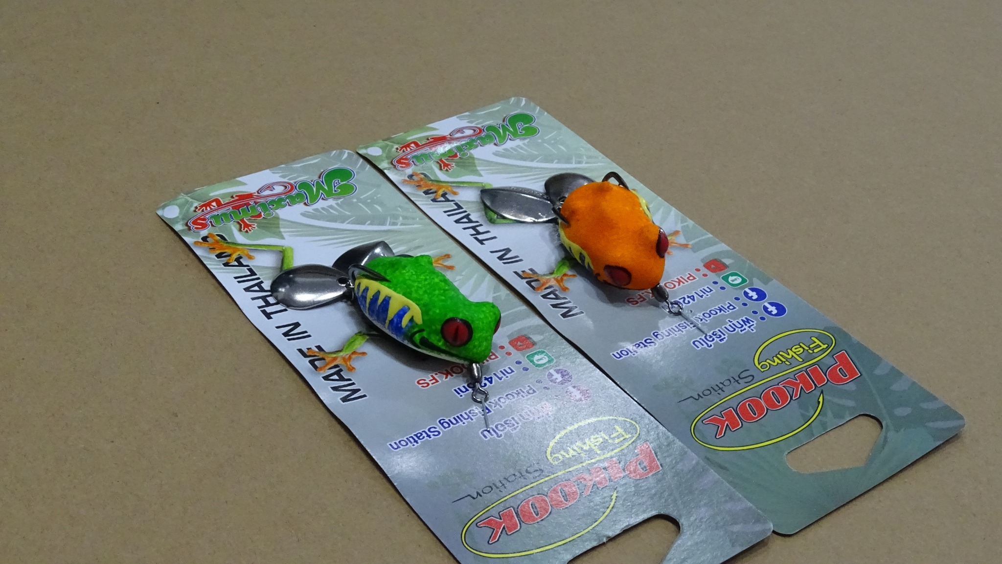 Nhai hơi chuyên lure Pikook Maximus