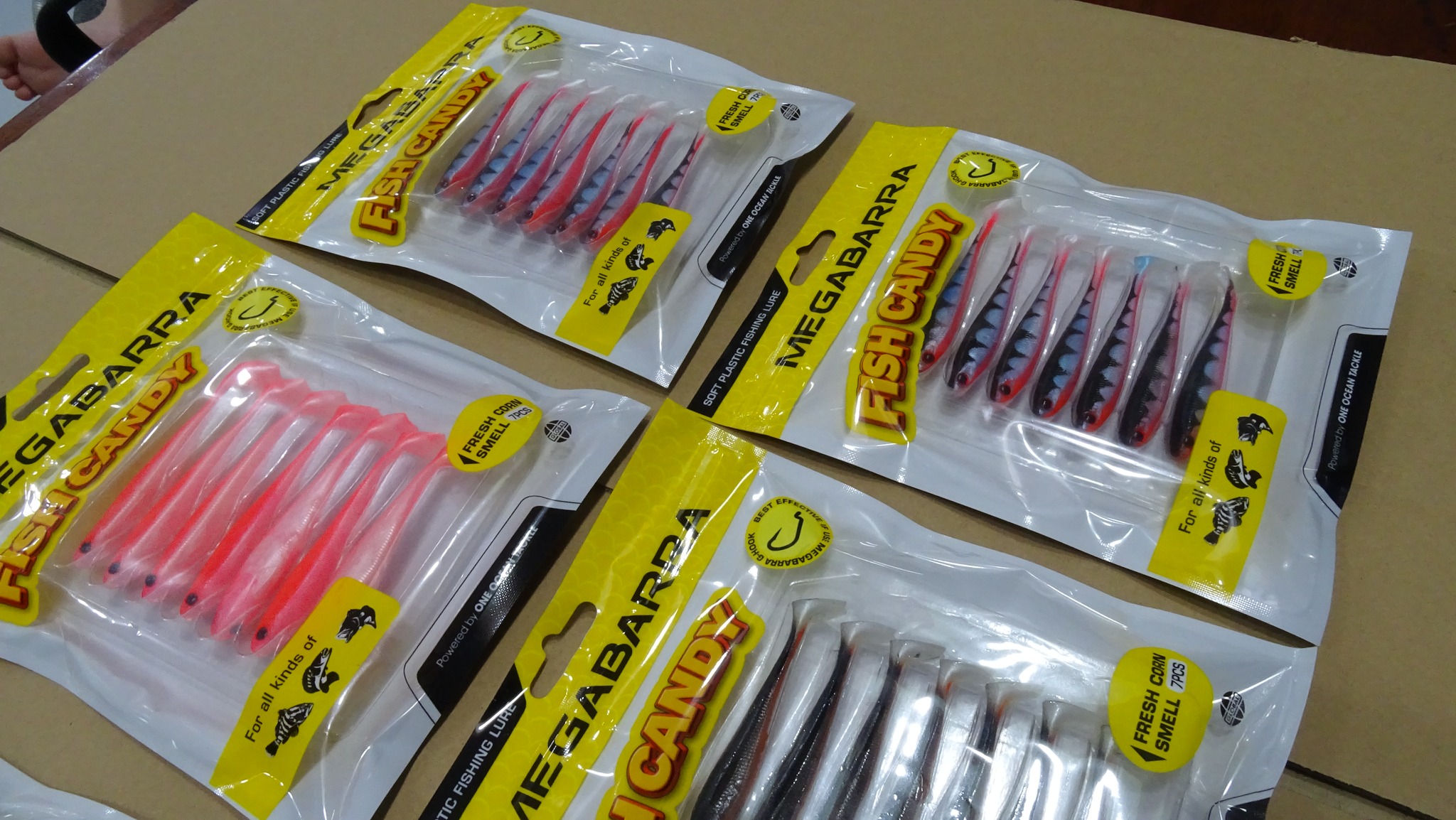 Mồi mềm Megabarra Fish Candy