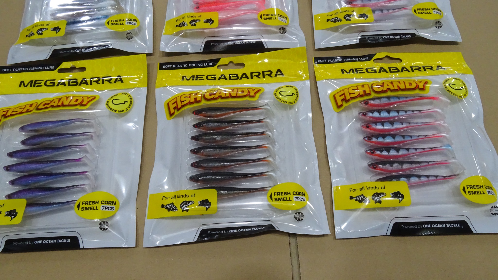 Mồi mềm Megabarra Fish Candy