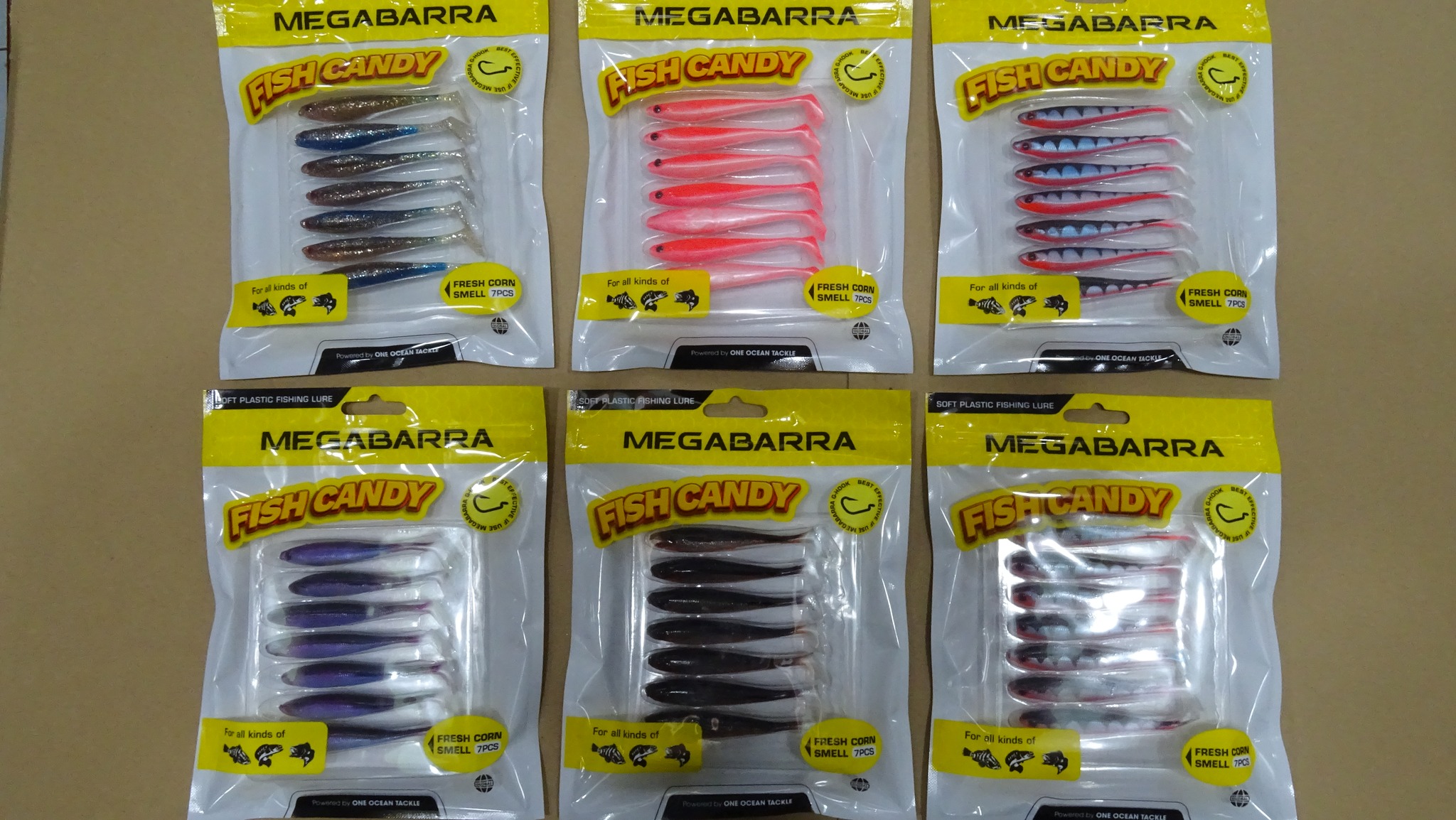 Mồi mềm Megabarra Fish Candy