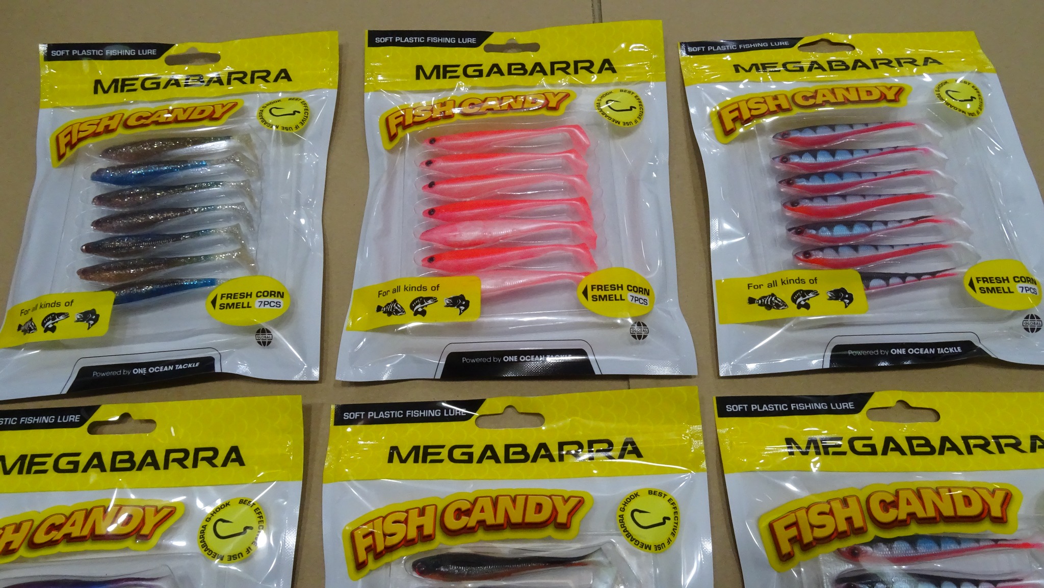 Mồi mềm Megabarra Fish Candy