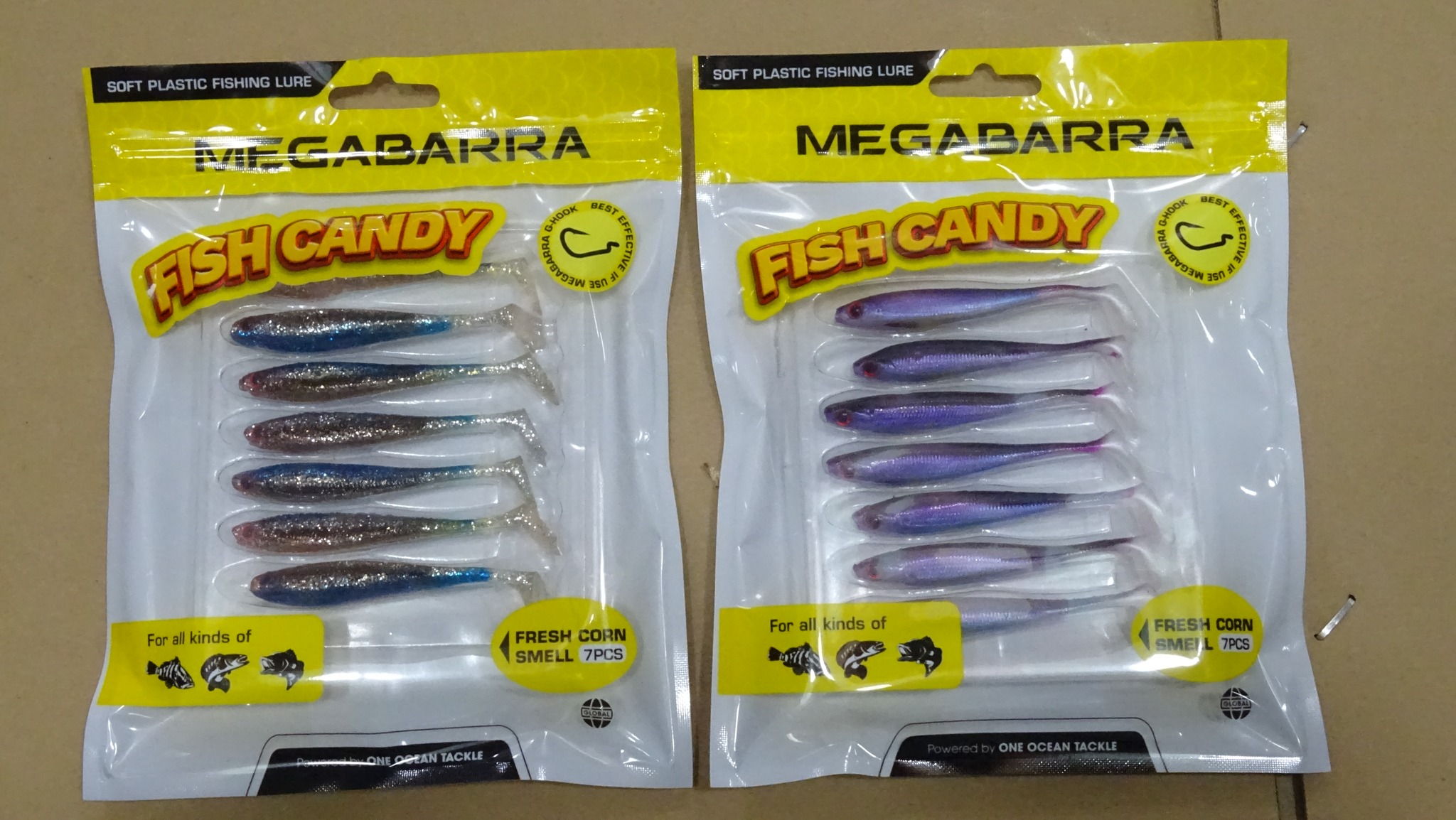 Mồi mềm Megabarra Fish Candy