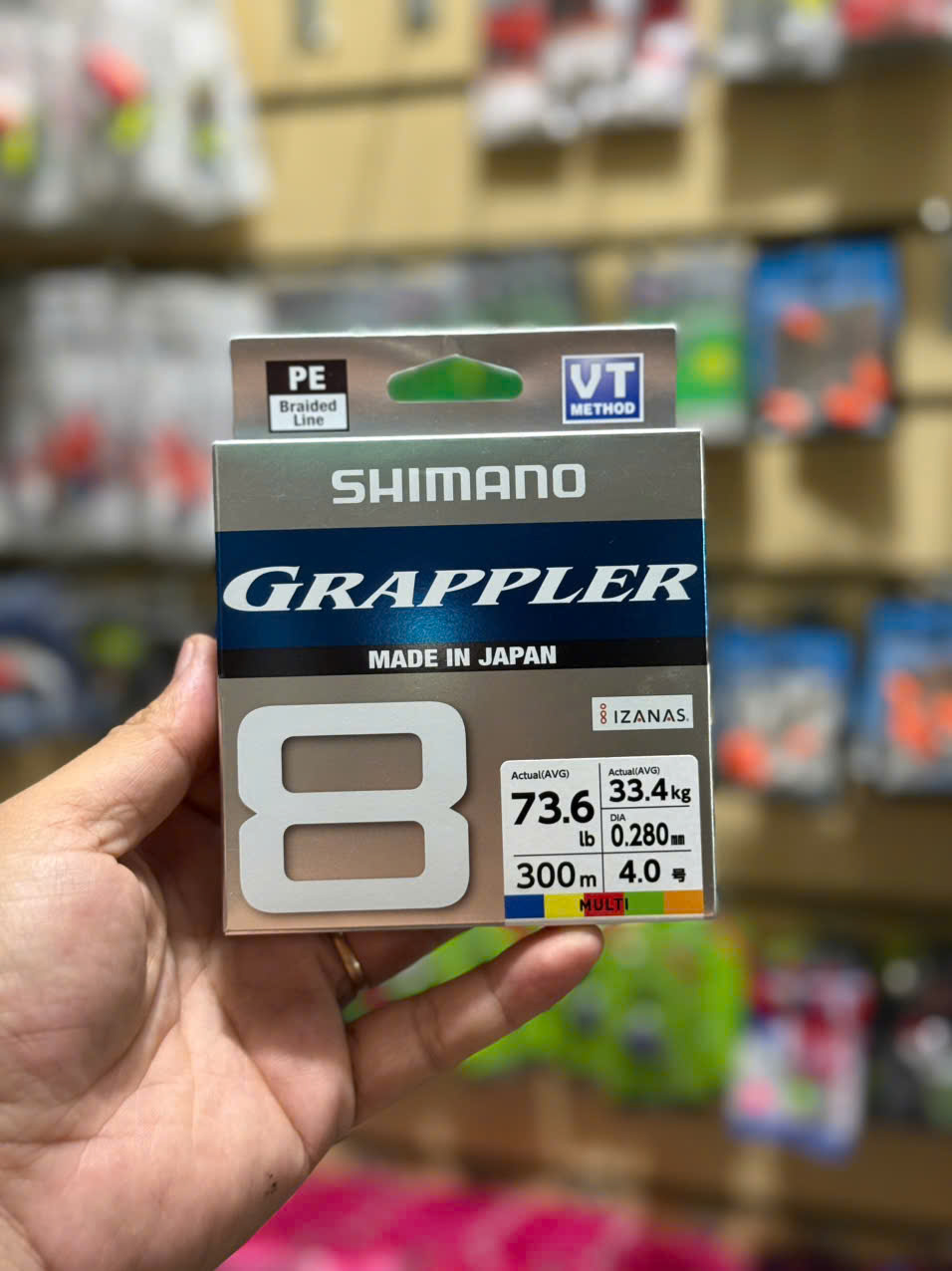 Dây PE Shimano Grappler