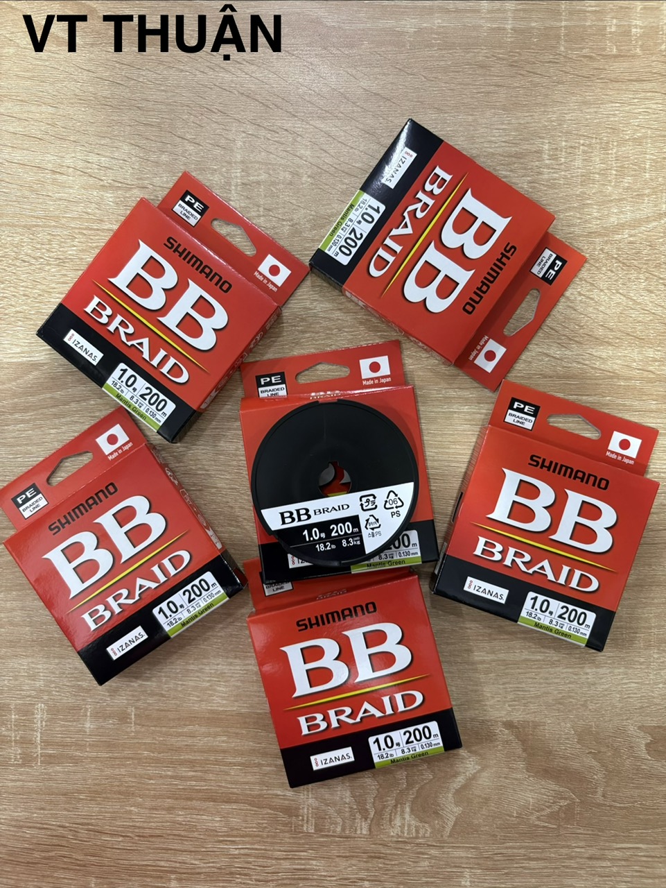 Thông Số Dây PE Shimano BB Braid 200m