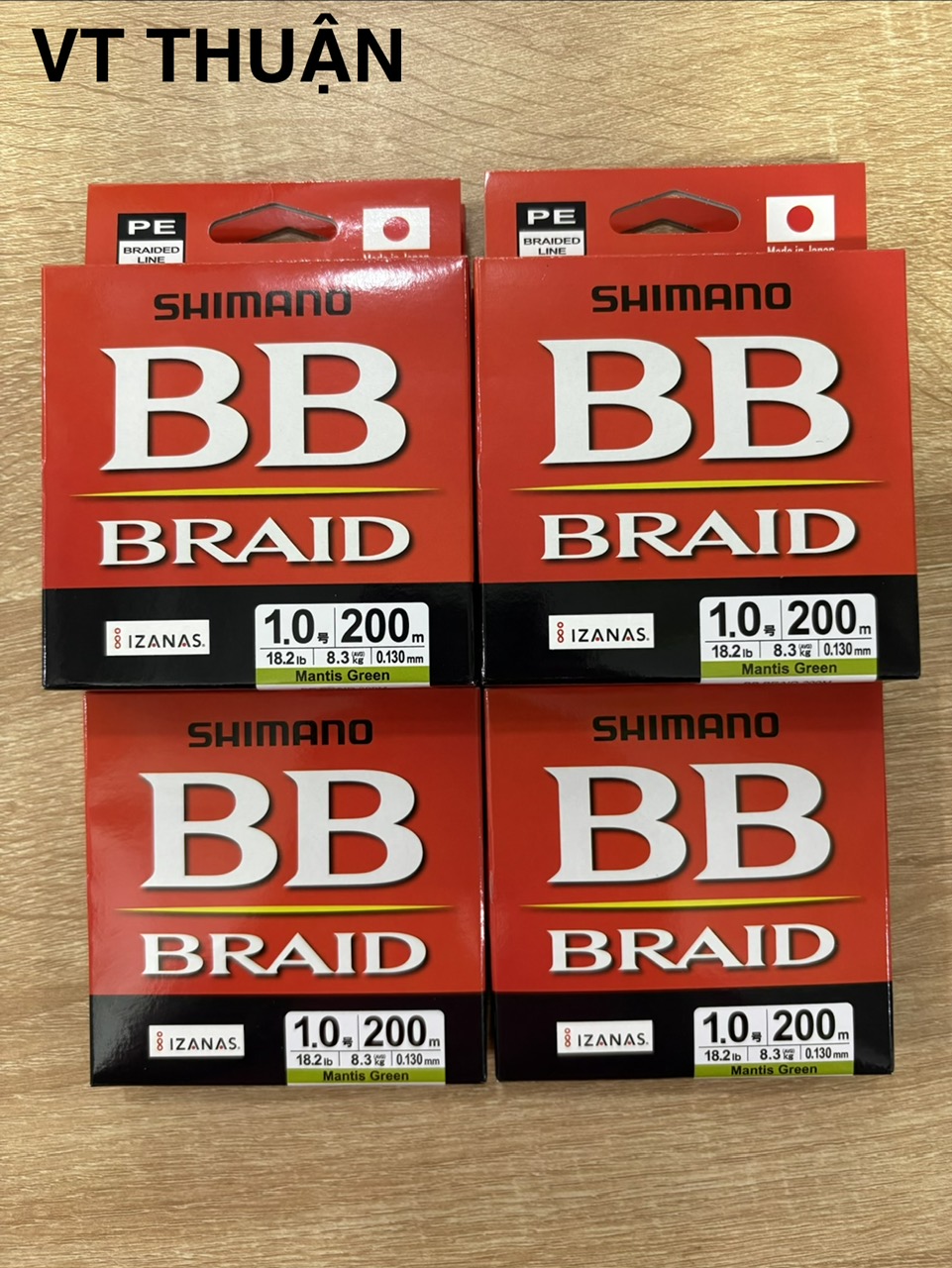 Thông Số Dây PE Shimano BB Braid 200m