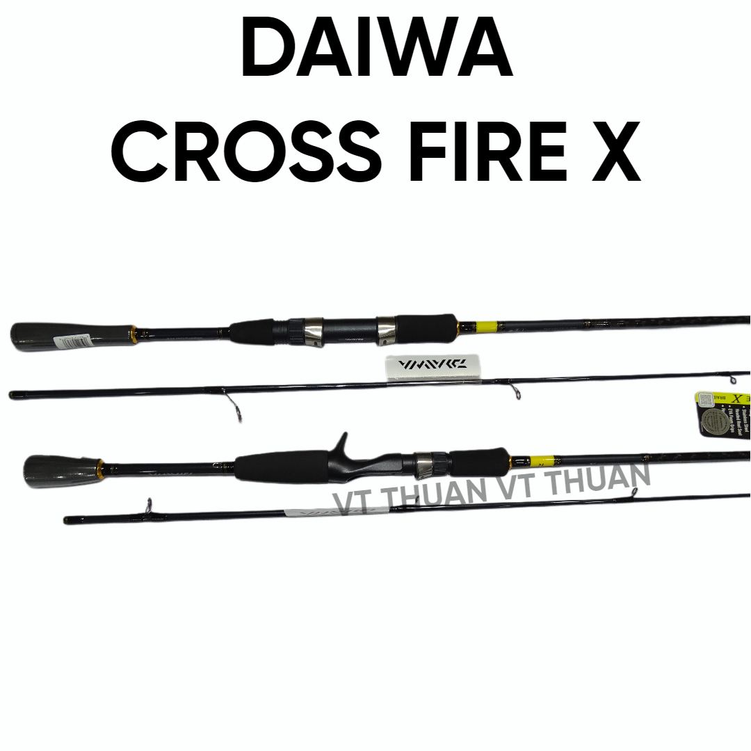 Cần Lure Daiwa CrossFire X bản nâng cấp của mẫu cũ