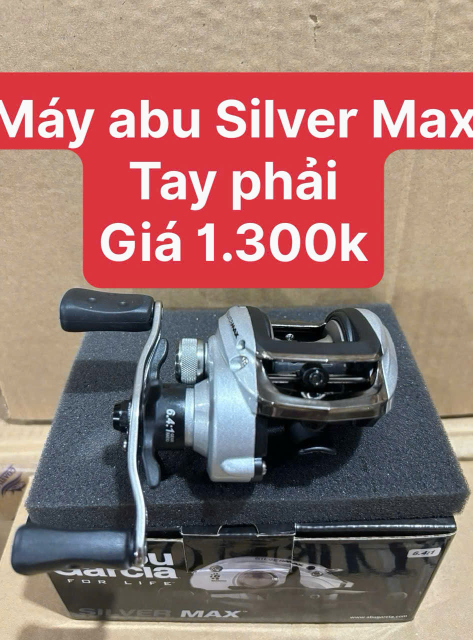 Máy Câu Ngang Abu Garcia Silver Max