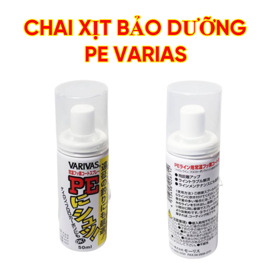 Chai xịt bảo dưỡng PE Varias