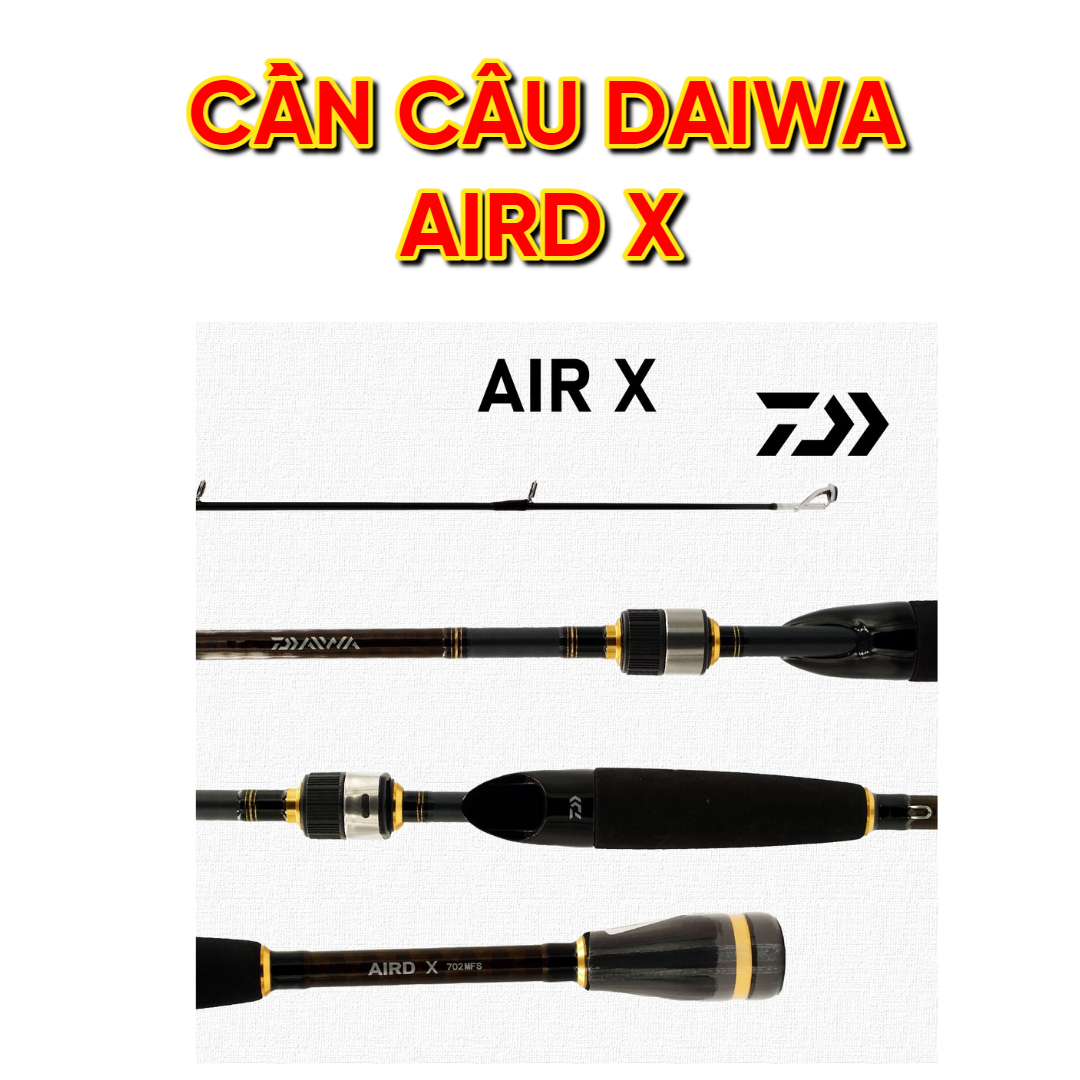 Cần câu cá Daiwa AIRD X MFS