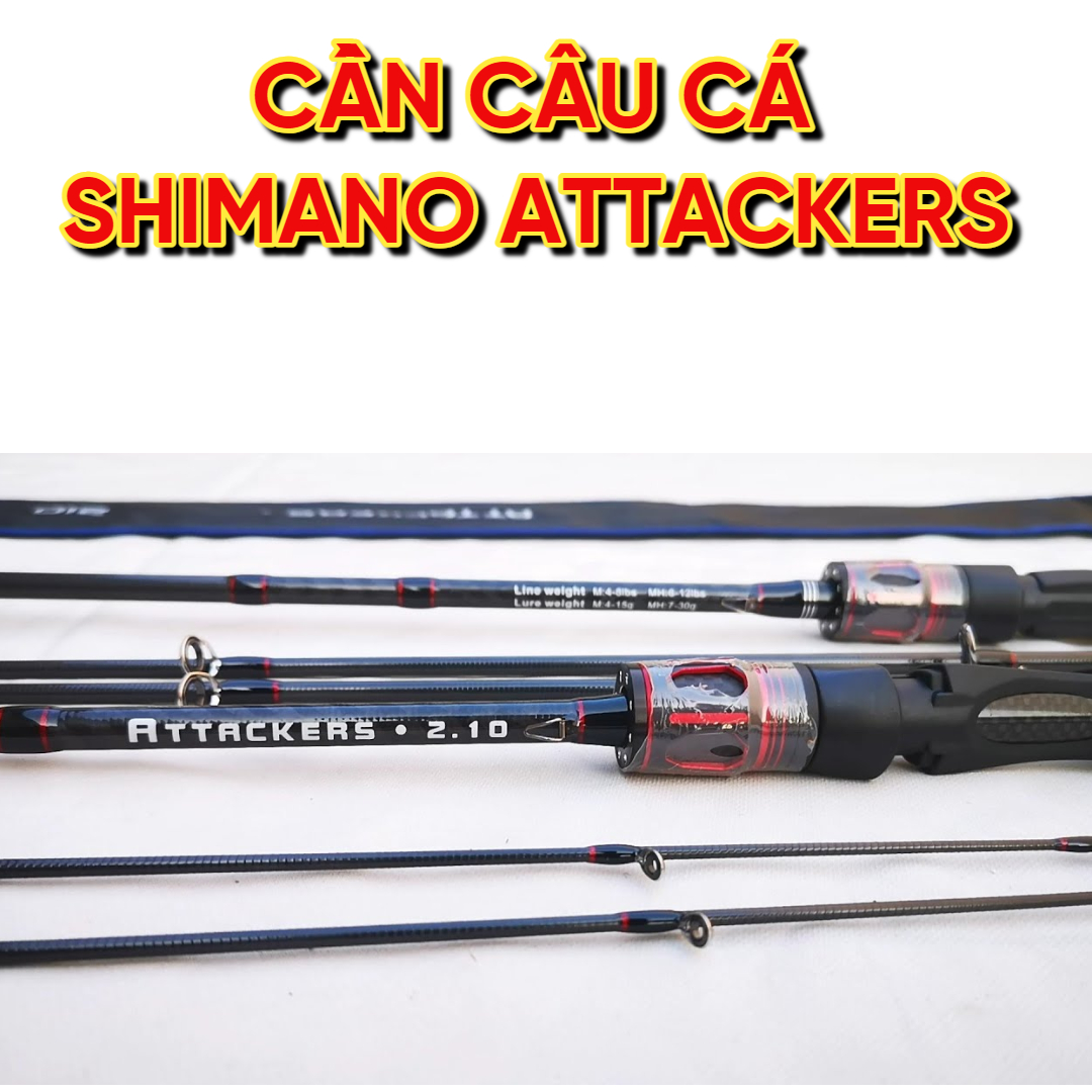 Cân câu cá Shimano Attacker 2 ngọn