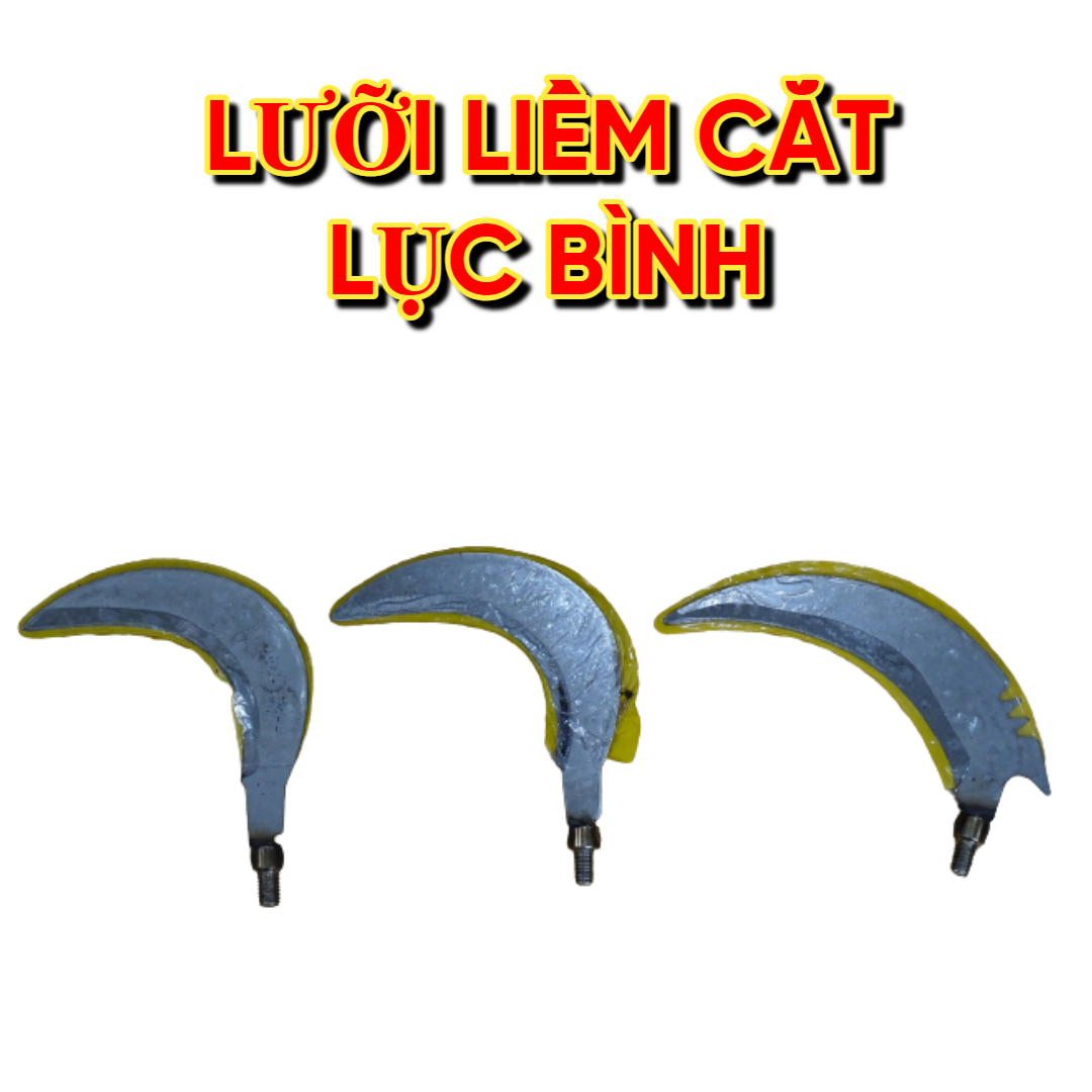 Lưỡi liềm móc lỗ, cắt lục bình