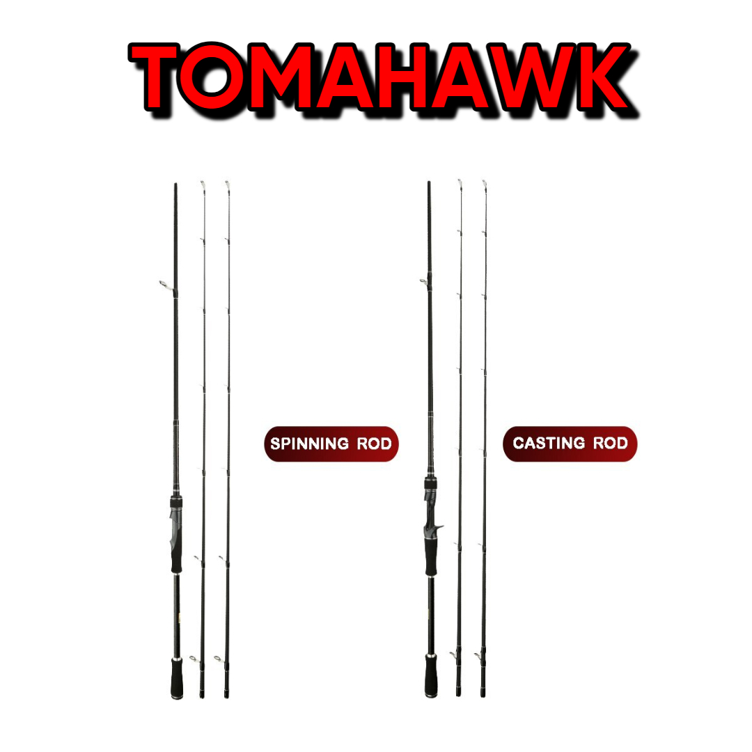 Cần câu lure 2 ngọn Tomahawk