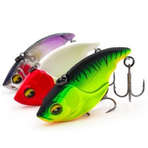 Mồi Vib V5 có bi bên trong thu hút cá [VT Thuận]