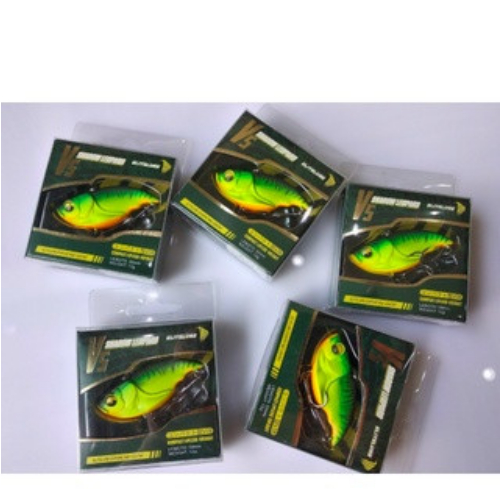 Mồi Vib V5 có bi bên trong thu hút cá [VT Thuận]