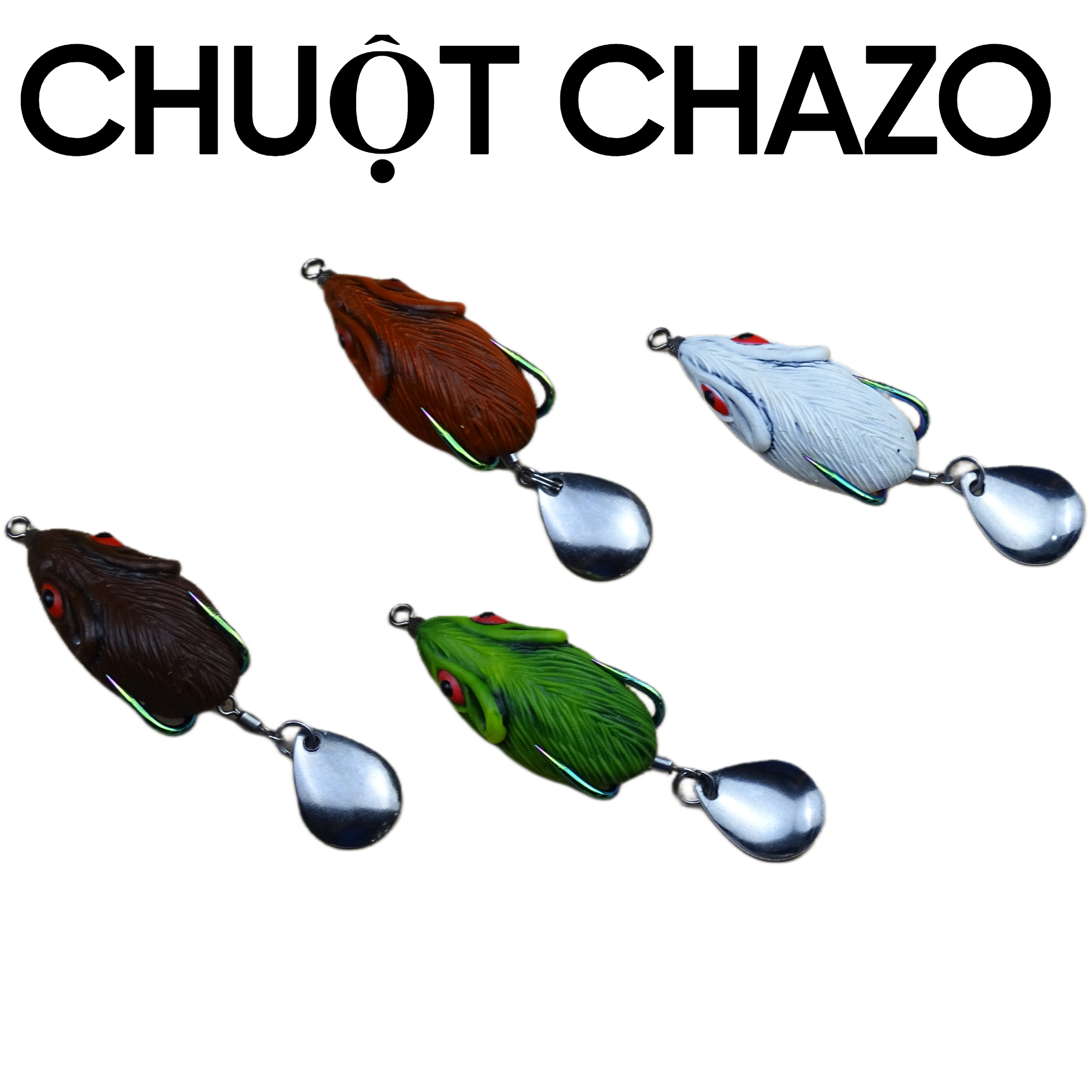 Nhai hơi chuột Chado chuyên câu cá lóc