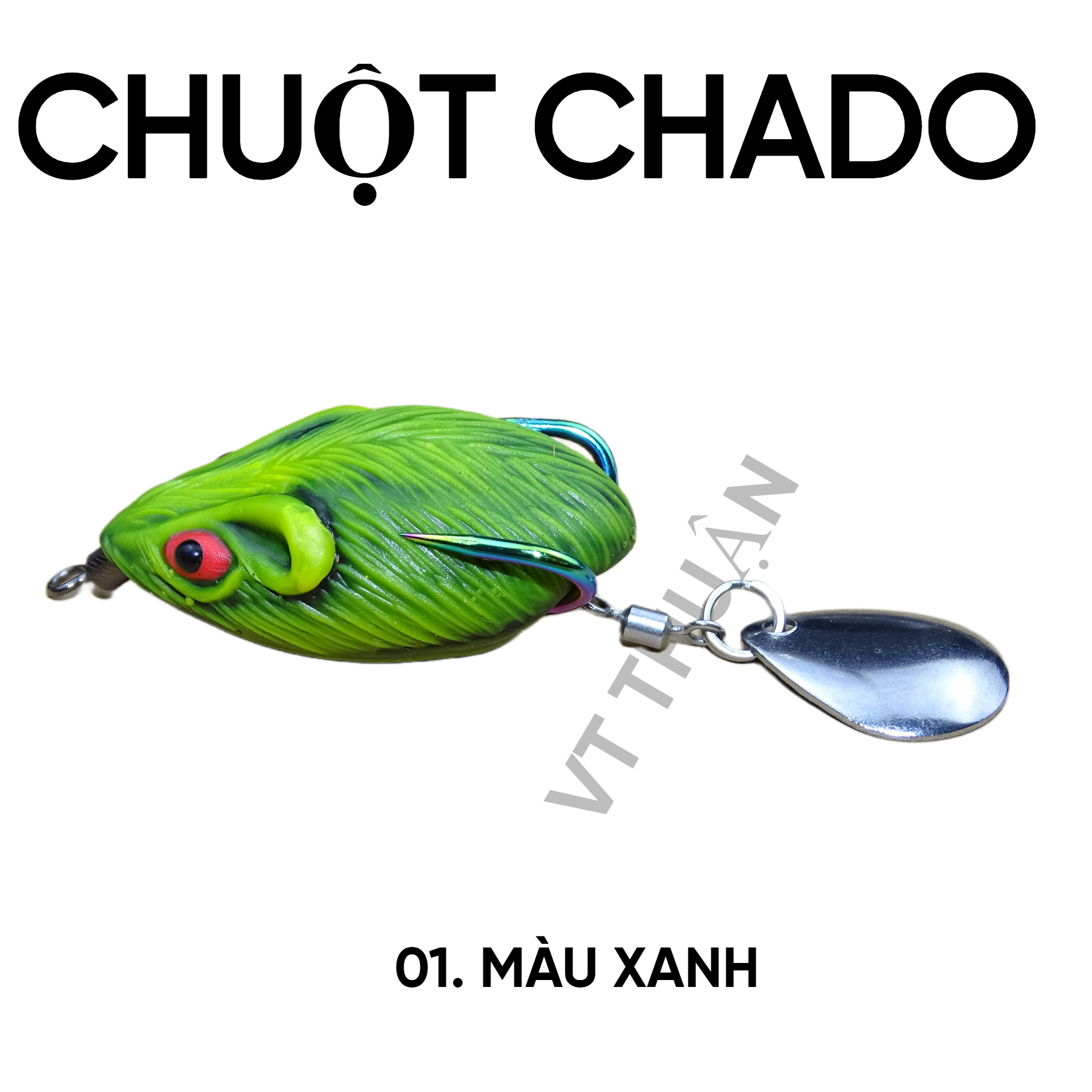 Nhai hơi chuột Chado chuyên câu cá lóc
