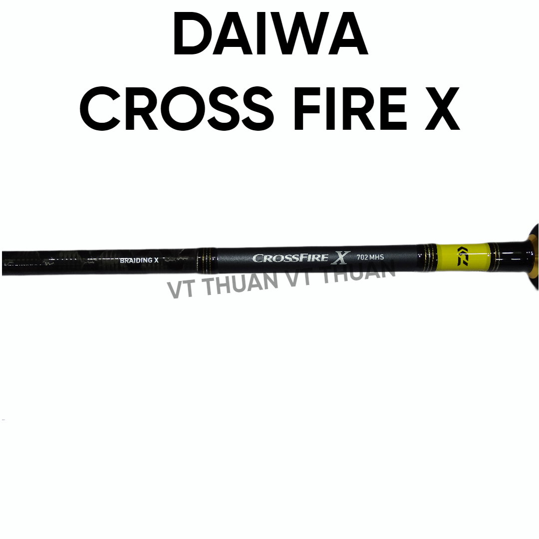 Cần Lure Daiwa CrossFire X bản nâng cấp của mẫu cũ