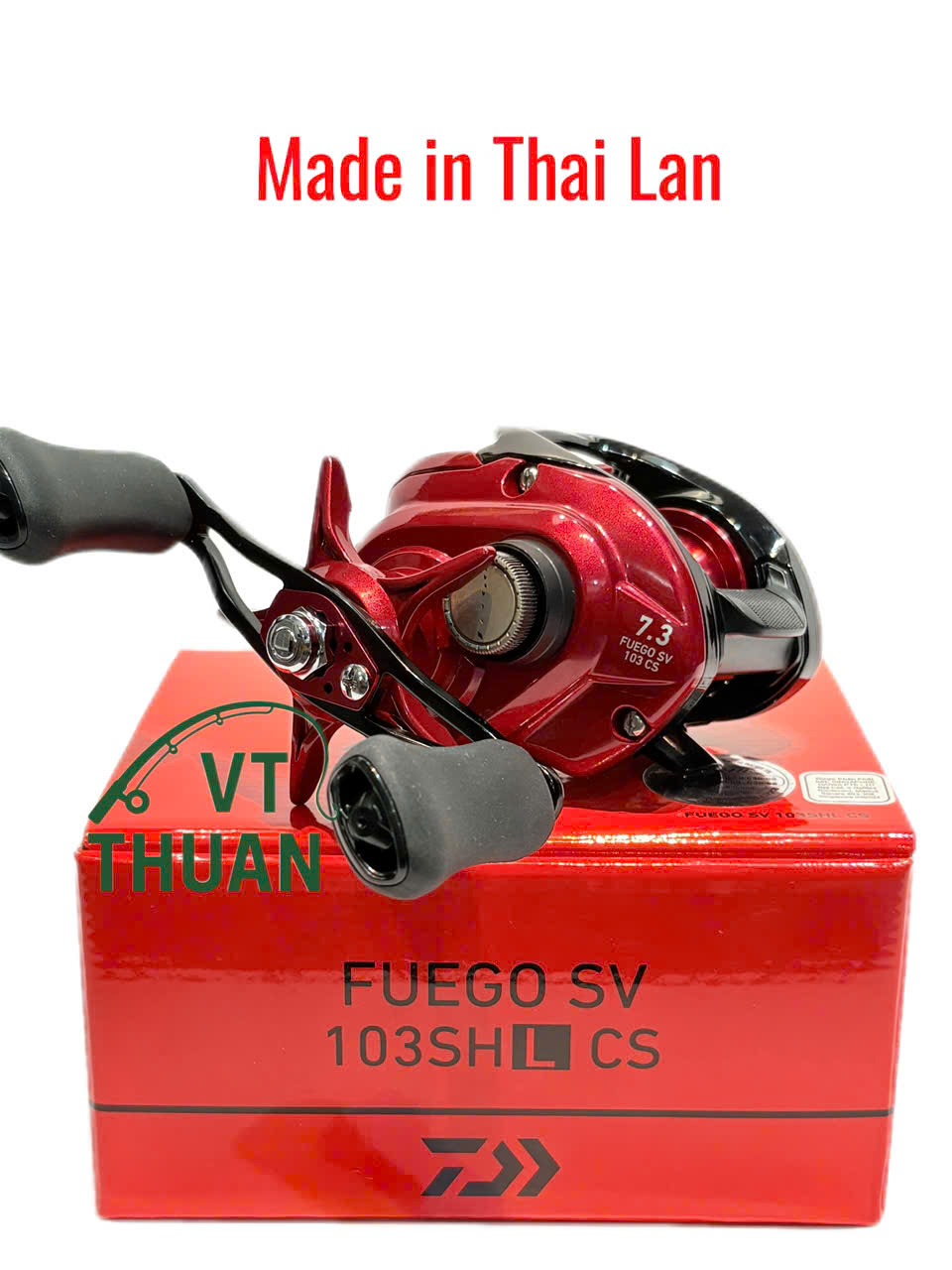 Máy Câu Ngang Daiwa Fuego SV 103SHL CS – Chính Hãng, Giá Tốt Nhất