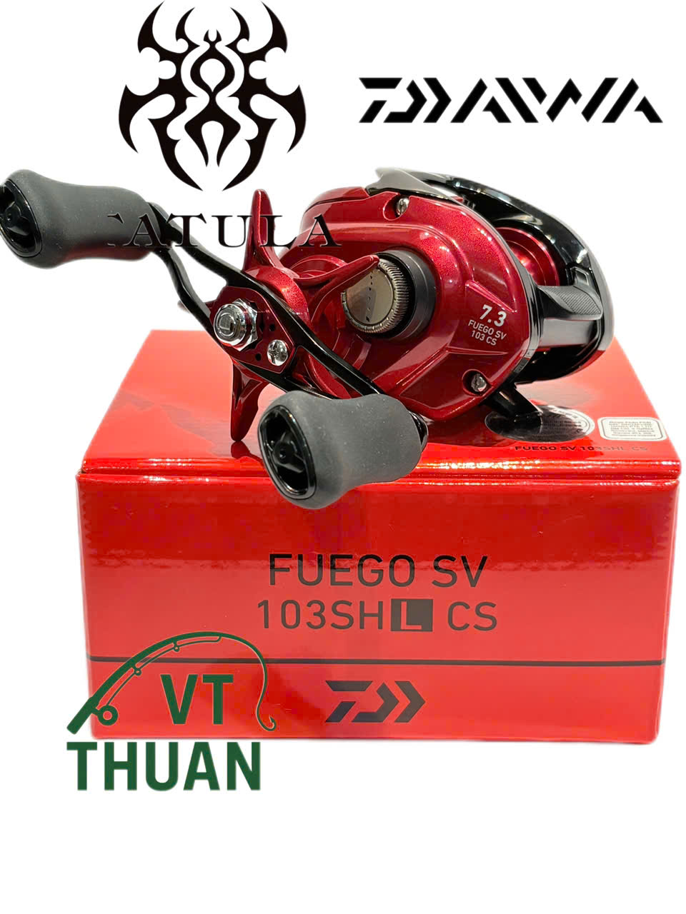 Máy Câu Ngang Daiwa Fuego SV 103SHL CS – Chính Hãng, Giá Tốt Nhất