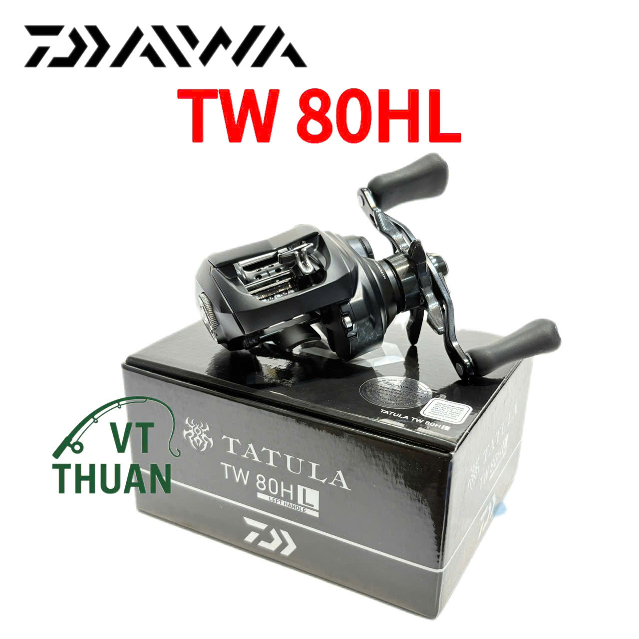 Máy Câu Daiwa Tatula TW 80HL – Hàng Chính Hãng Made in Thailand!
