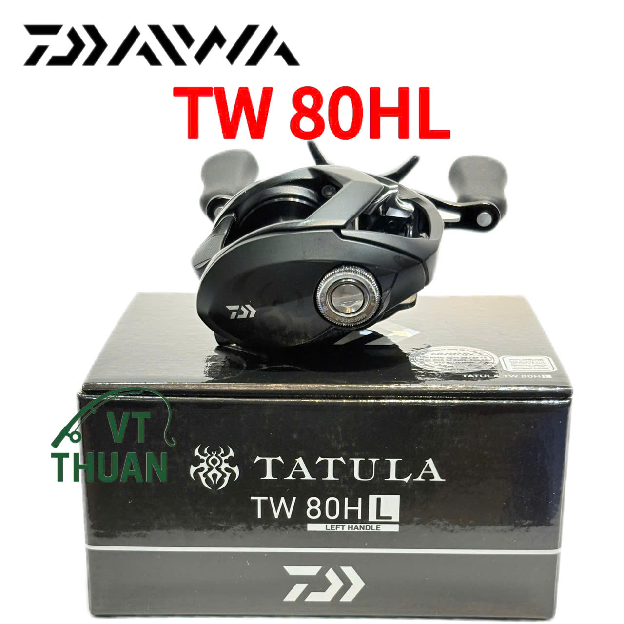 Máy Câu Daiwa Tatula TW 80HL – Hàng Chính Hãng Made in Thailand!