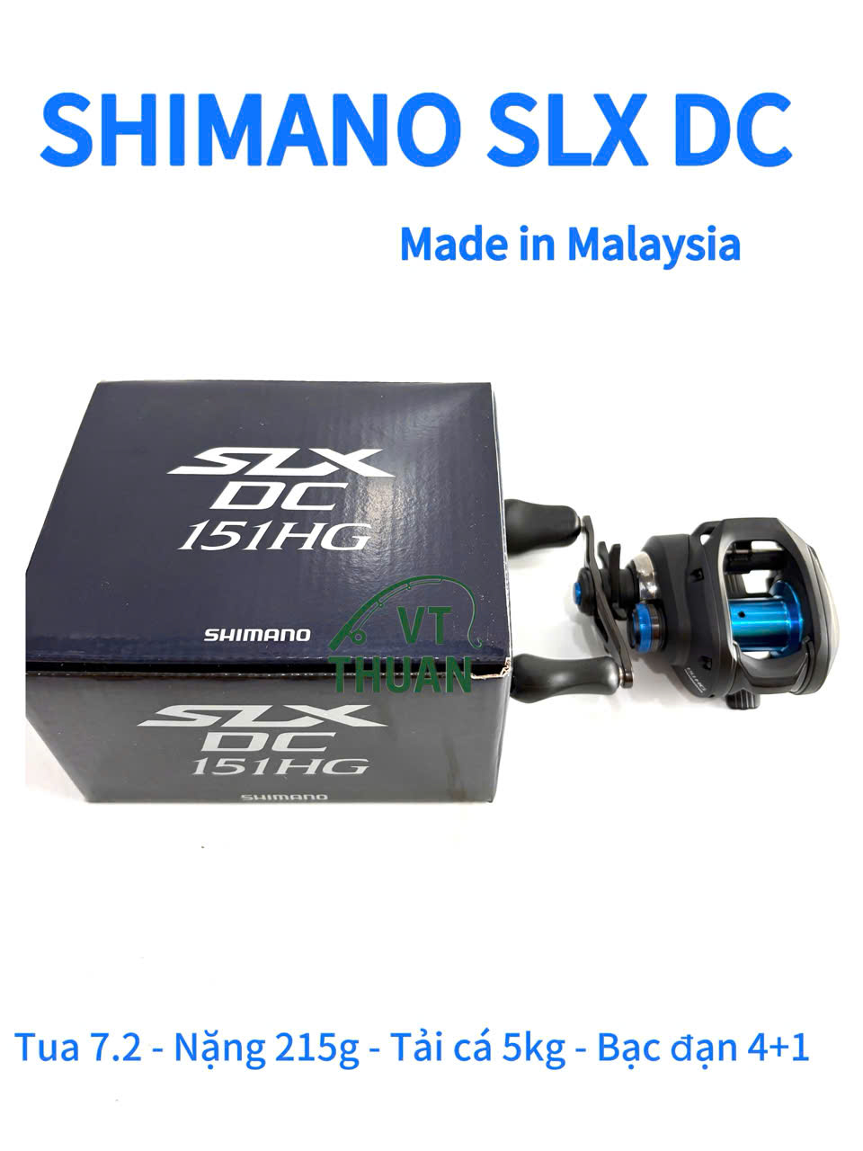 [Giá 3tr8 Shop VT Thuận] Máy Ngang Shimano SLX DC Chính Hãng