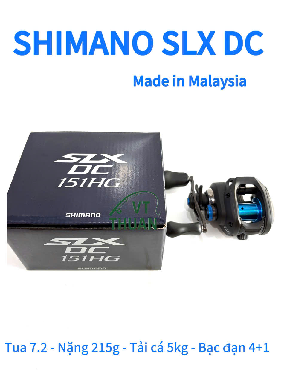 [Giá 3tr8 Shop VT Thuận] Máy Ngang Shimano SLX DC Chính Hãng