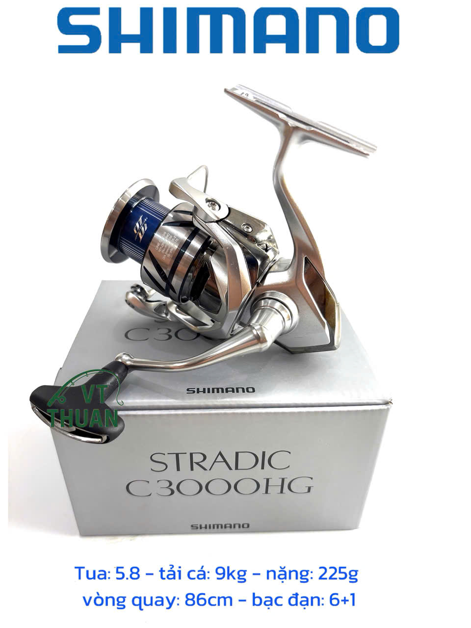 [VT THUẬN] Máy câu Shimano Stradic chính hãng