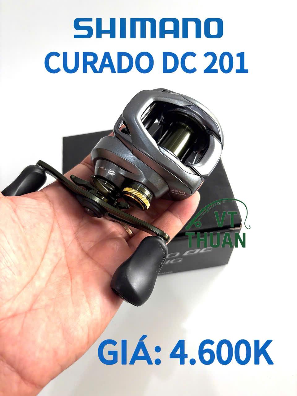 Máy ngang Shimano Curado DC 201HG