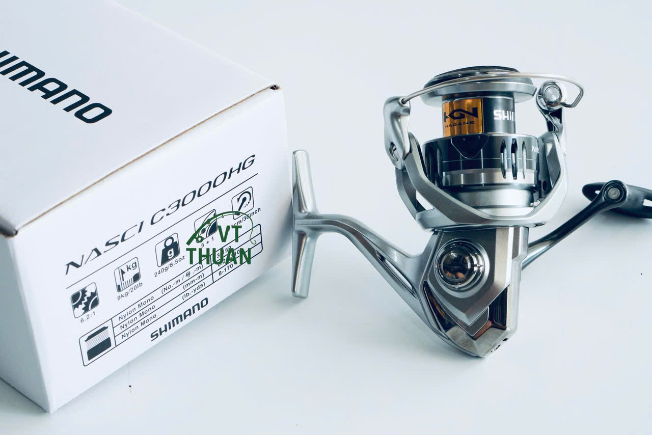 Shimano NASCI C3000HG, hàng chính hãng Shimano