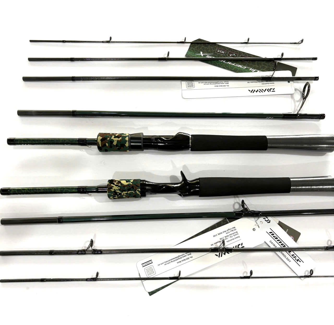 Cần Daiwa Wilderness  4 khúc/ 5 khúc mẫu mới nhất