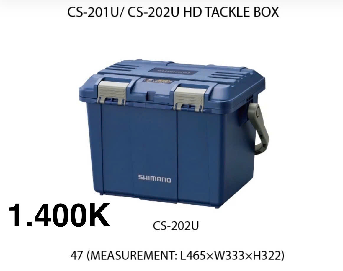 Shimano HD Tackle Box - Thùng Phụ Kiện Shimano