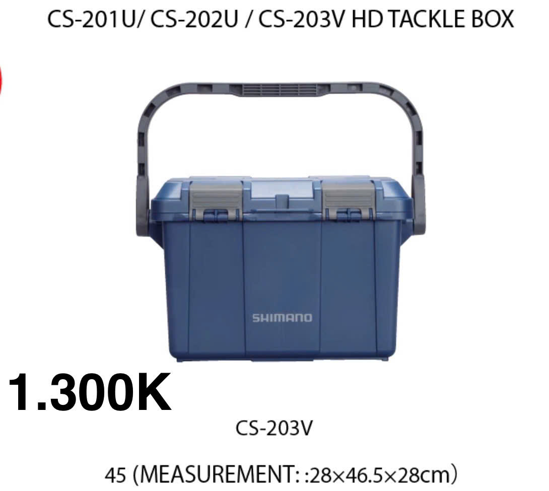 Shimano HD Tackle Box - Thùng Phụ Kiện Shimano