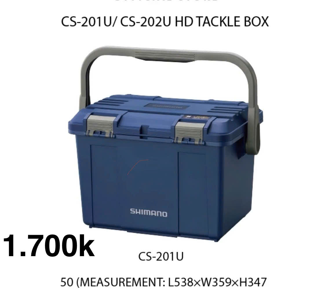 Shimano HD Tackle Box - Thùng Phụ Kiện Shimano