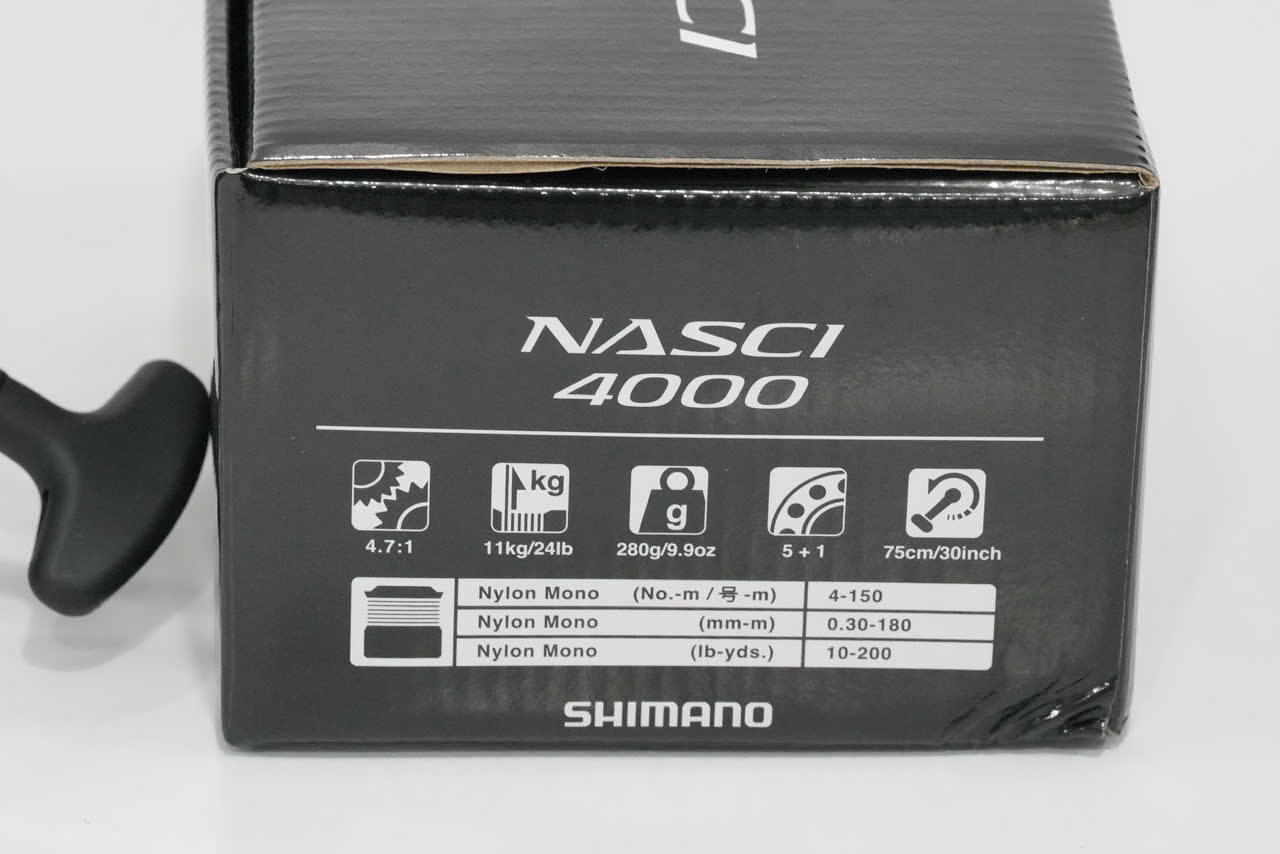 [VT Thuận] Shimano Nasci 2025 New - Nasci 2025 Mẫu Mới Nhất Vừa Ra Mắt