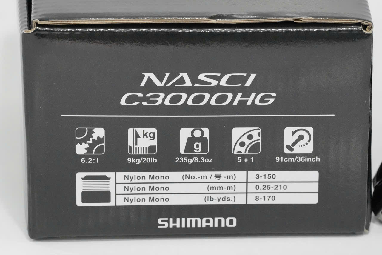 [VT Thuận] Shimano Nasci 2025 New - Nasci 2025 Mẫu Mới Nhất Vừa Ra Mắt