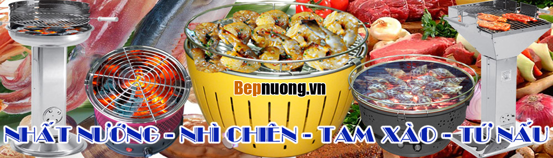 Siêu thị Bepnuong.vn | Siêu thị Bếp nướng than hoa