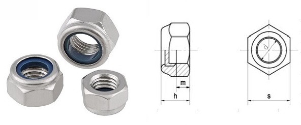 Thông số kỹ thuật đai ốc hãm