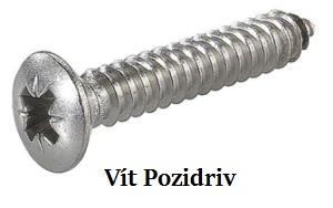 Vít pozidriv