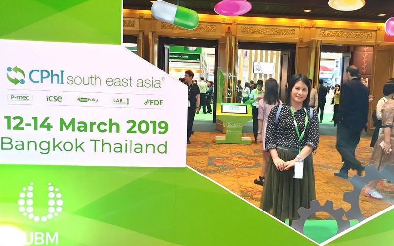 CPhI SEA HỘI NGHỊ VÀ TRIỂN LÃM CÔNG NGHIỆP DƯỢC ĐÔNG NAM Á, TẠI THÁI LAN, TỪ 12-14/03/2019