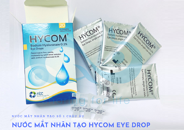 HYCOM- NƯỚC MẮT NHÂN TẠO TIỆN DỤNG, KHÔNG CHỨA CHẤT BẢO QUẢN