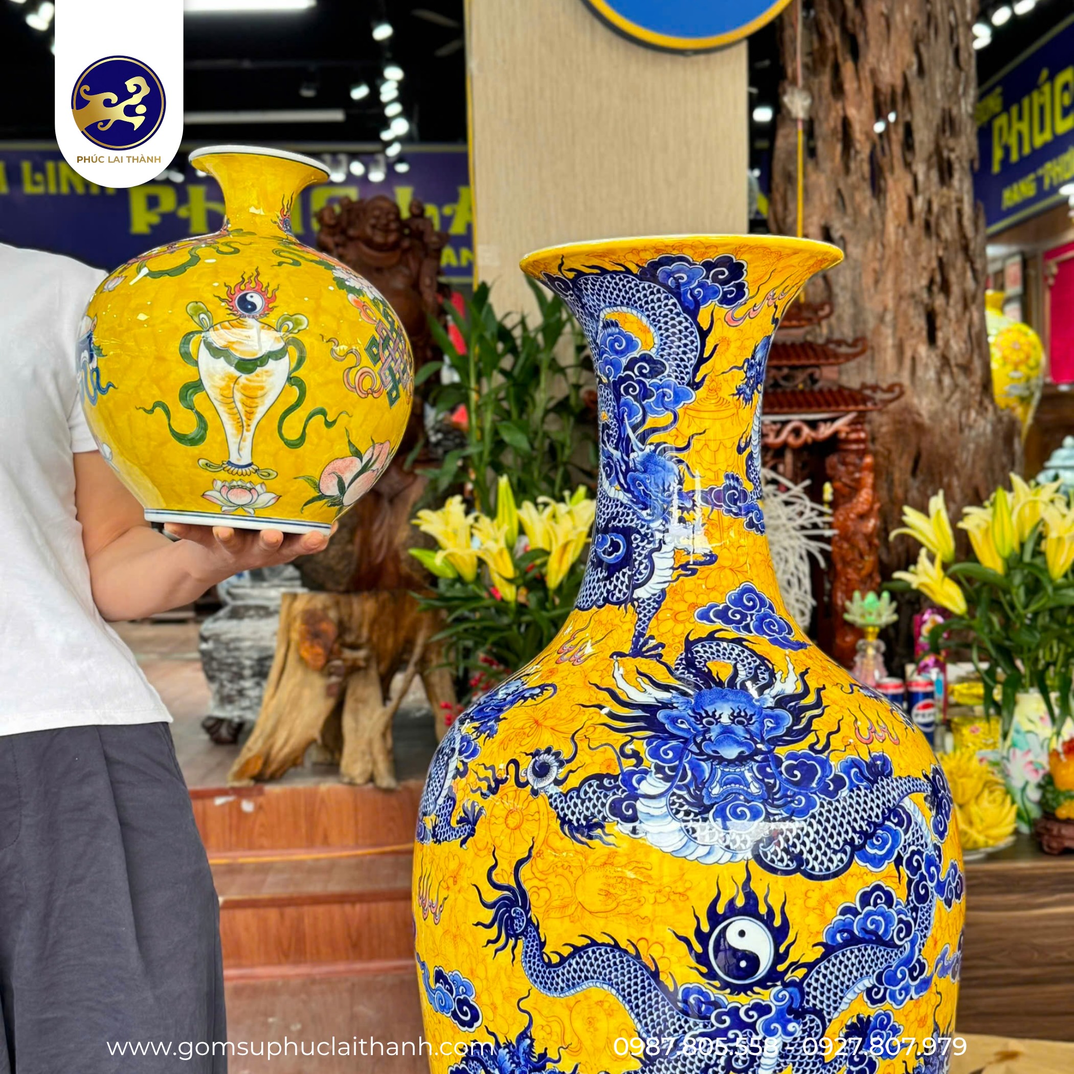 Sự Trở Lại Của Họa Tiết Truyền Thống Trong Thiết Kế Gốm Hiện Đại: Rồng Việt – Sen – Bát Bảo Lên Ngôi