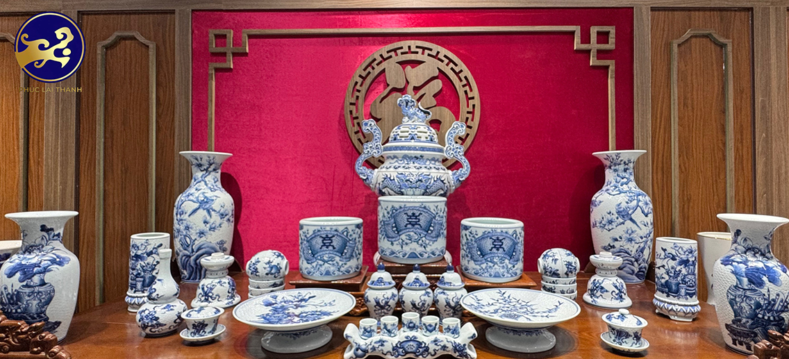 Bộ đồ thờ Vạn Thọ Vô Cương trường tồn với thời gian