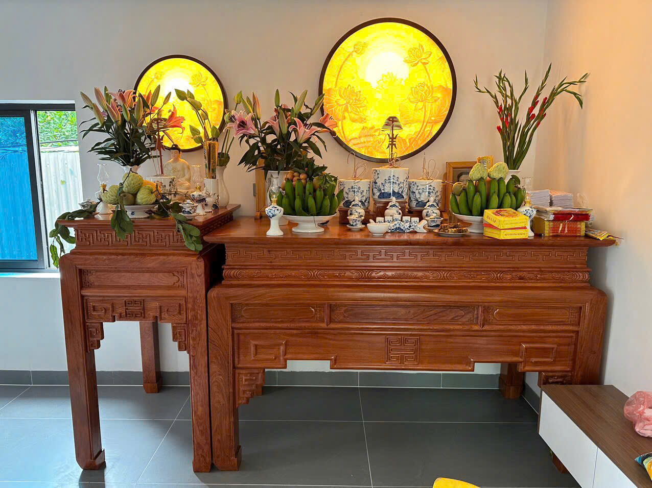 Các bước bao sái bàn thờ chuẩn phong thủy đón Tết 2025