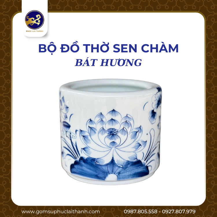 Bộ đồ thờ Sen Chàm