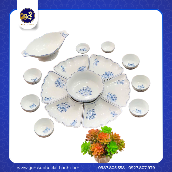 BỘ ĐỒ ĂN HOA MẶT TRỜI LIÊN HOA